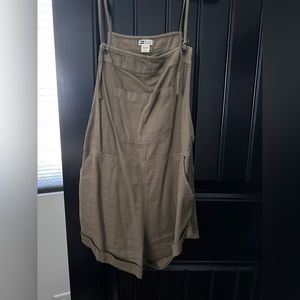 Olive Romper (open-sided)